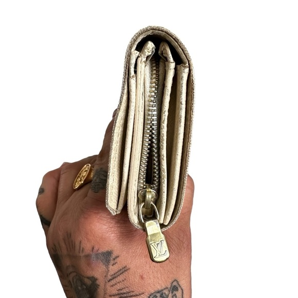 LOUIS VUITTON Damier Azur Saleya PM Tote Bag with matching wallet - Picture 8 of 14